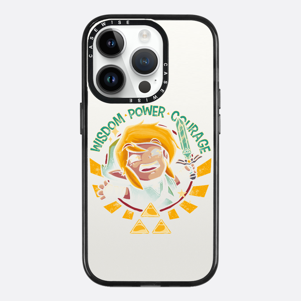 Wisdom Power Courage - Etui