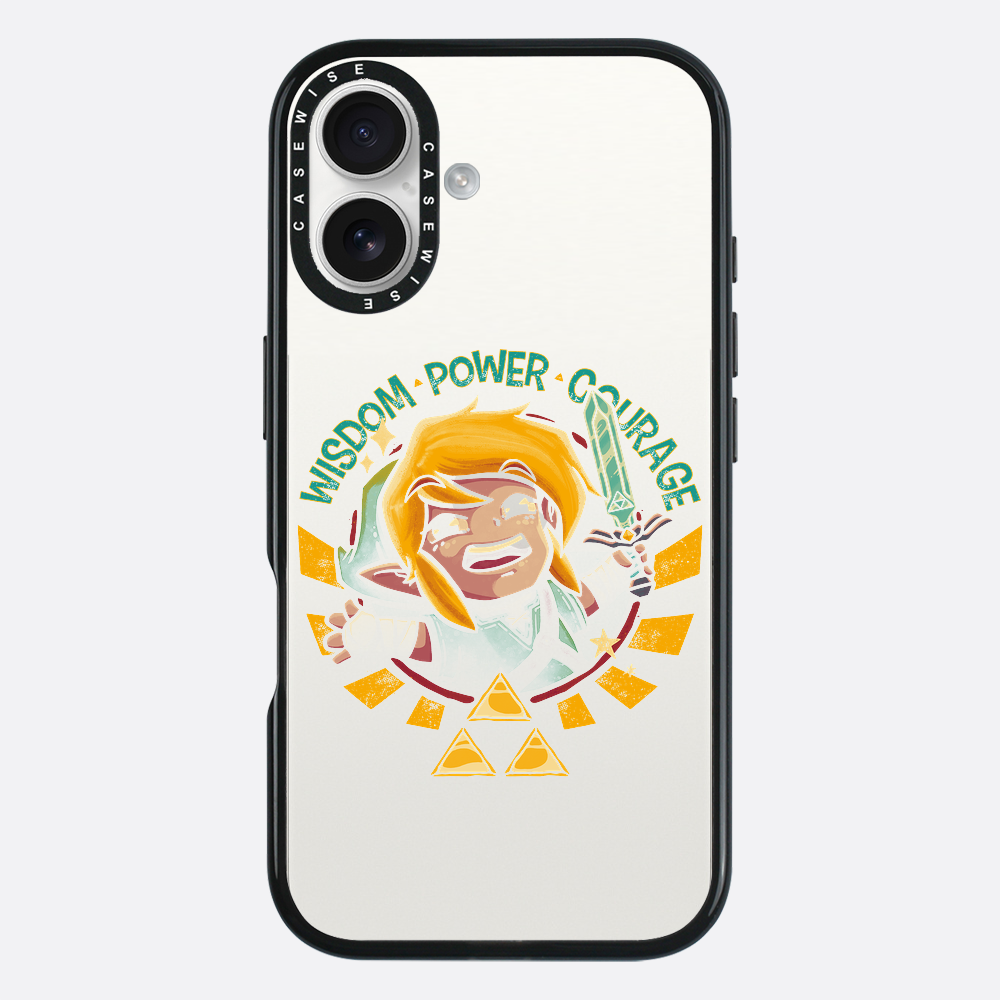 Wisdom Power Courage - Etui