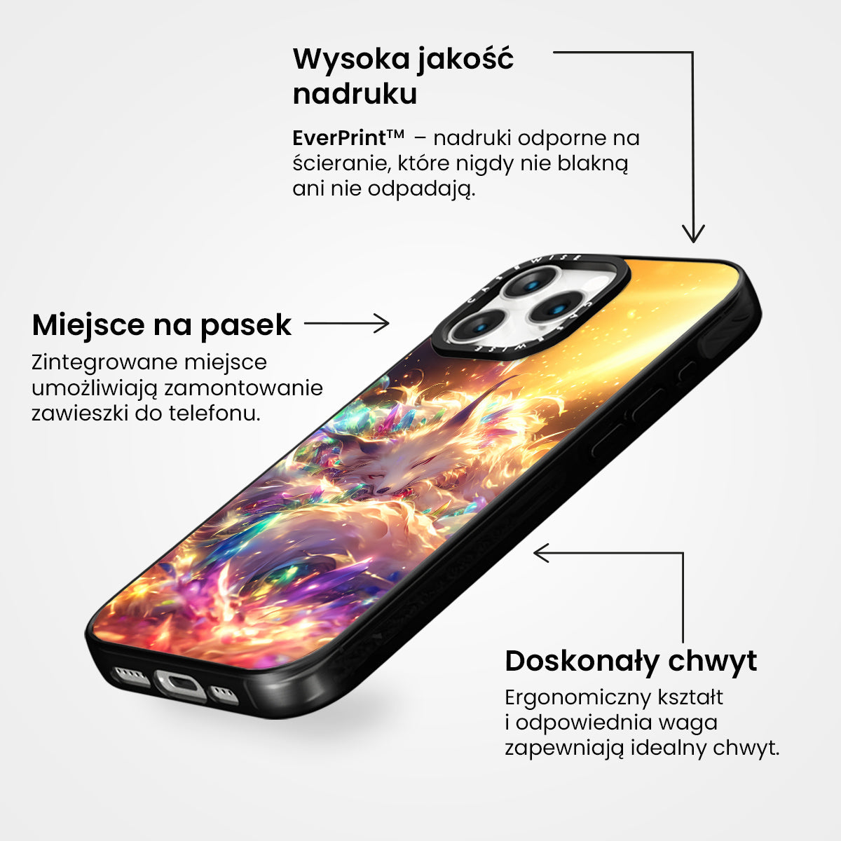 Crystal Kitsune Fox - Etui