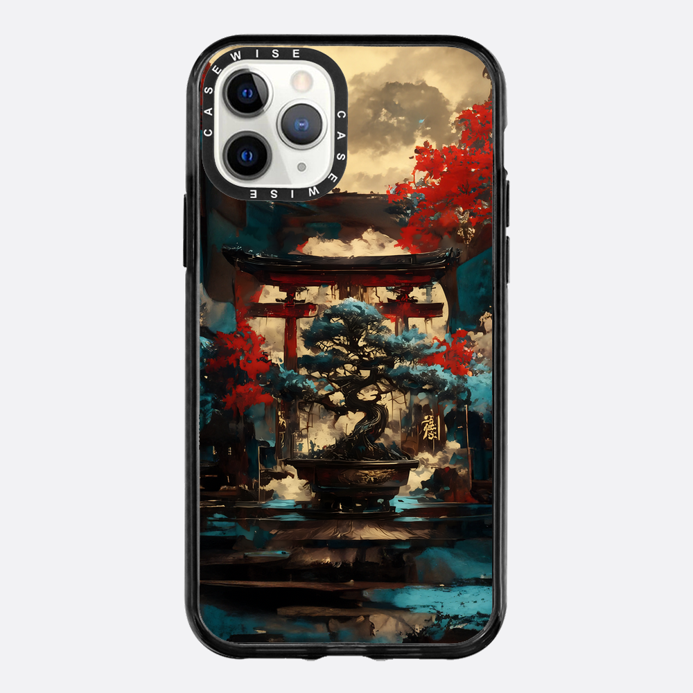 Blue Bonsai Torii Gate - Etui
