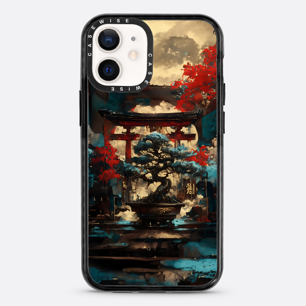 Blue Bonsai Torii Gate - Etui
