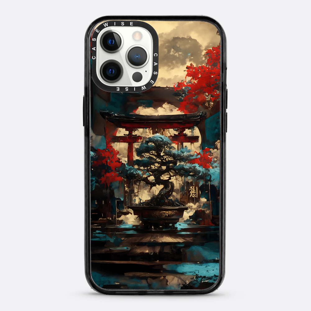 Blue Bonsai Torii Gate - Etui