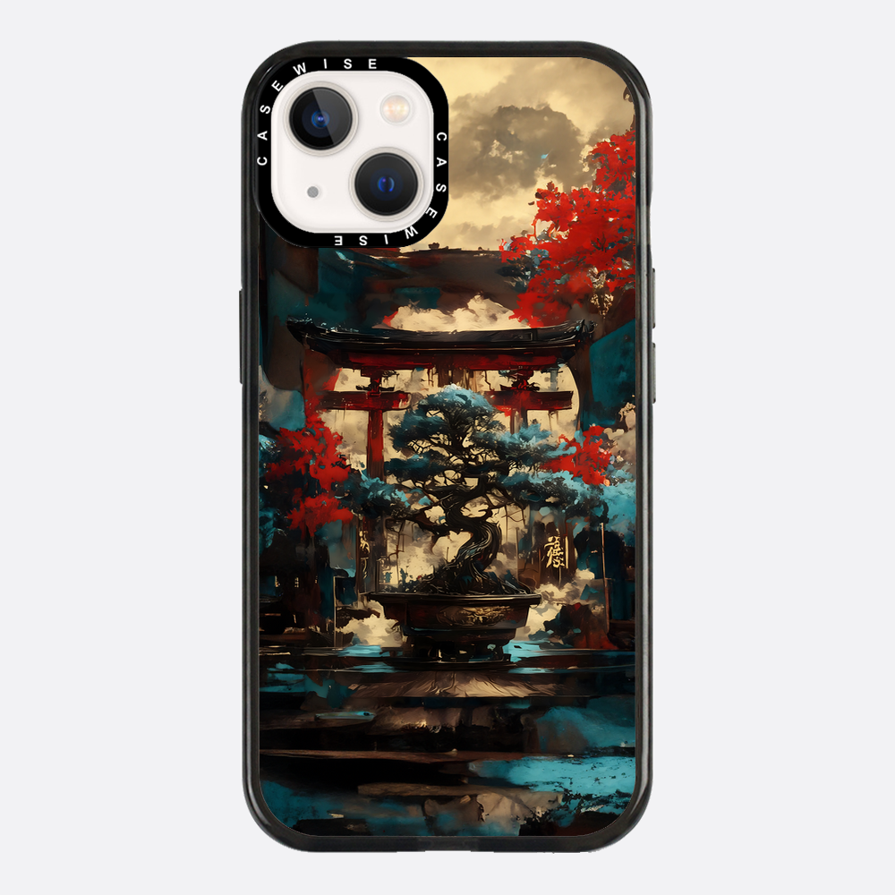 Blue Bonsai Torii Gate - Etui