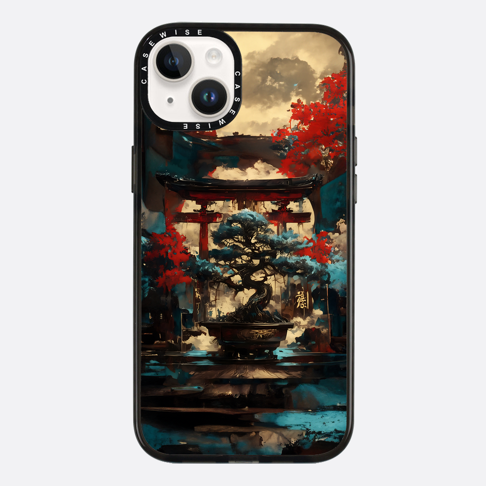 Blue Bonsai Torii Gate - Etui