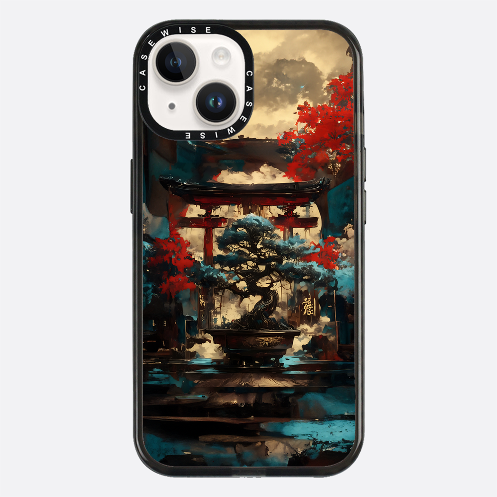 Blue Bonsai Torii Gate - Etui