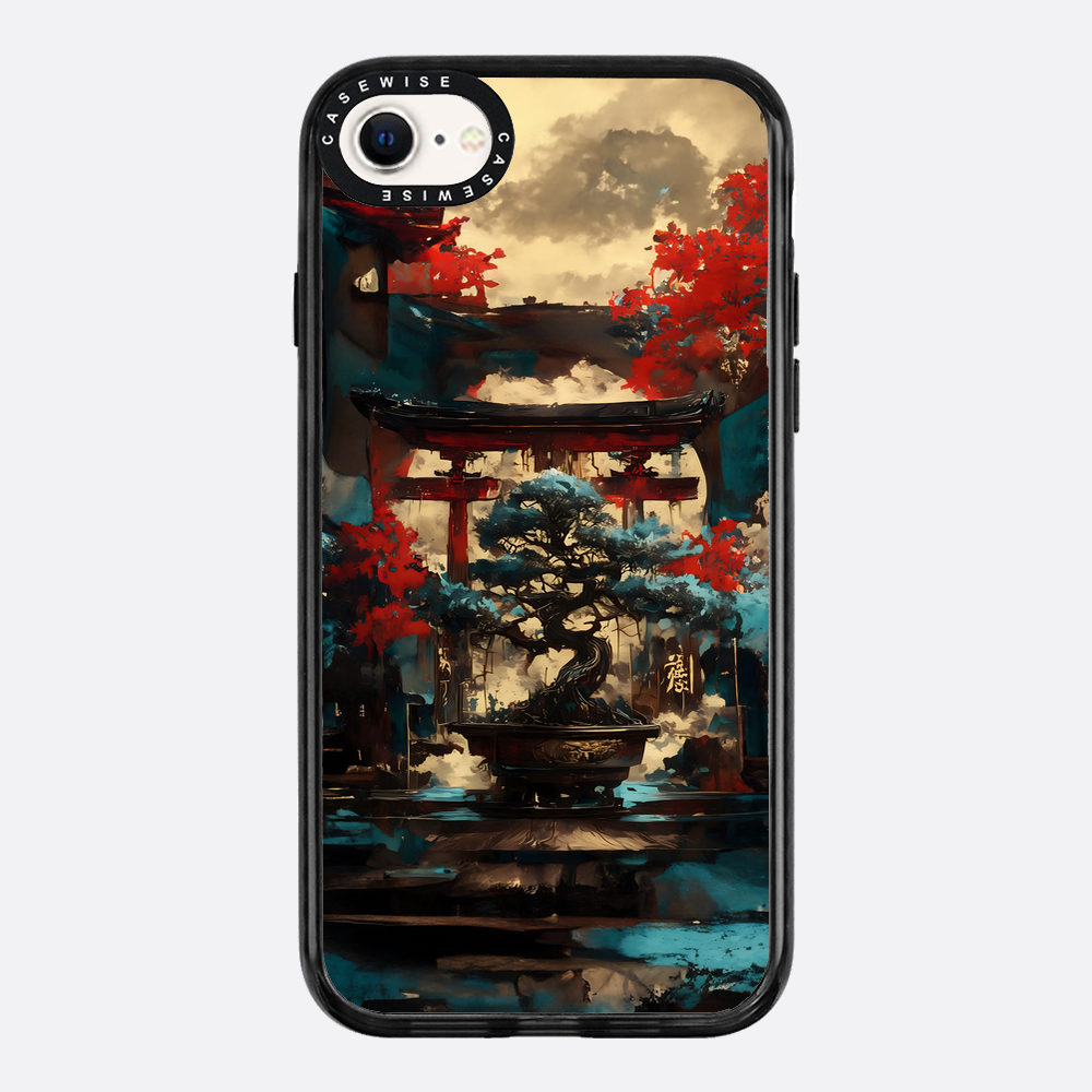 Blue Bonsai Torii Gate - Etui