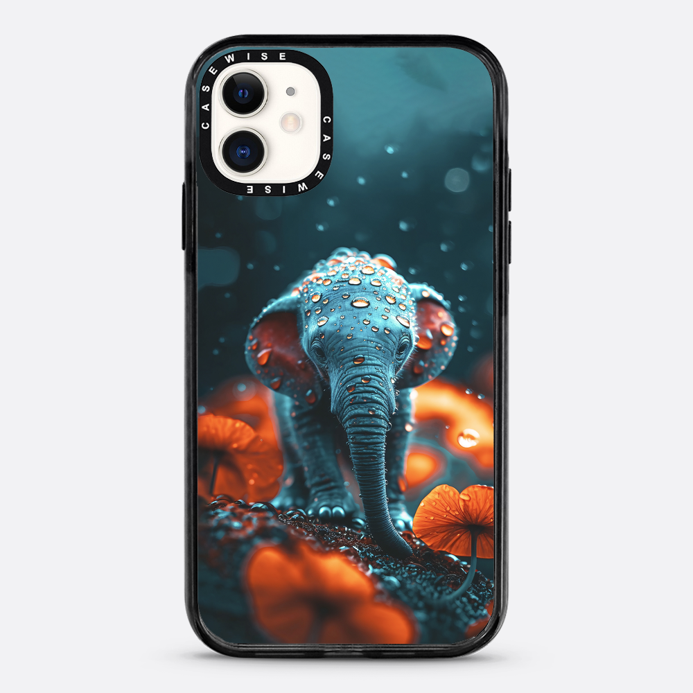 Tiny Baby Elephant Dewdrops - Etui