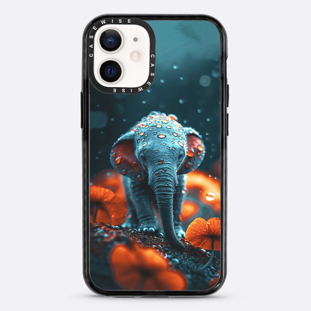 Tiny Baby Elephant Dewdrops - Etui