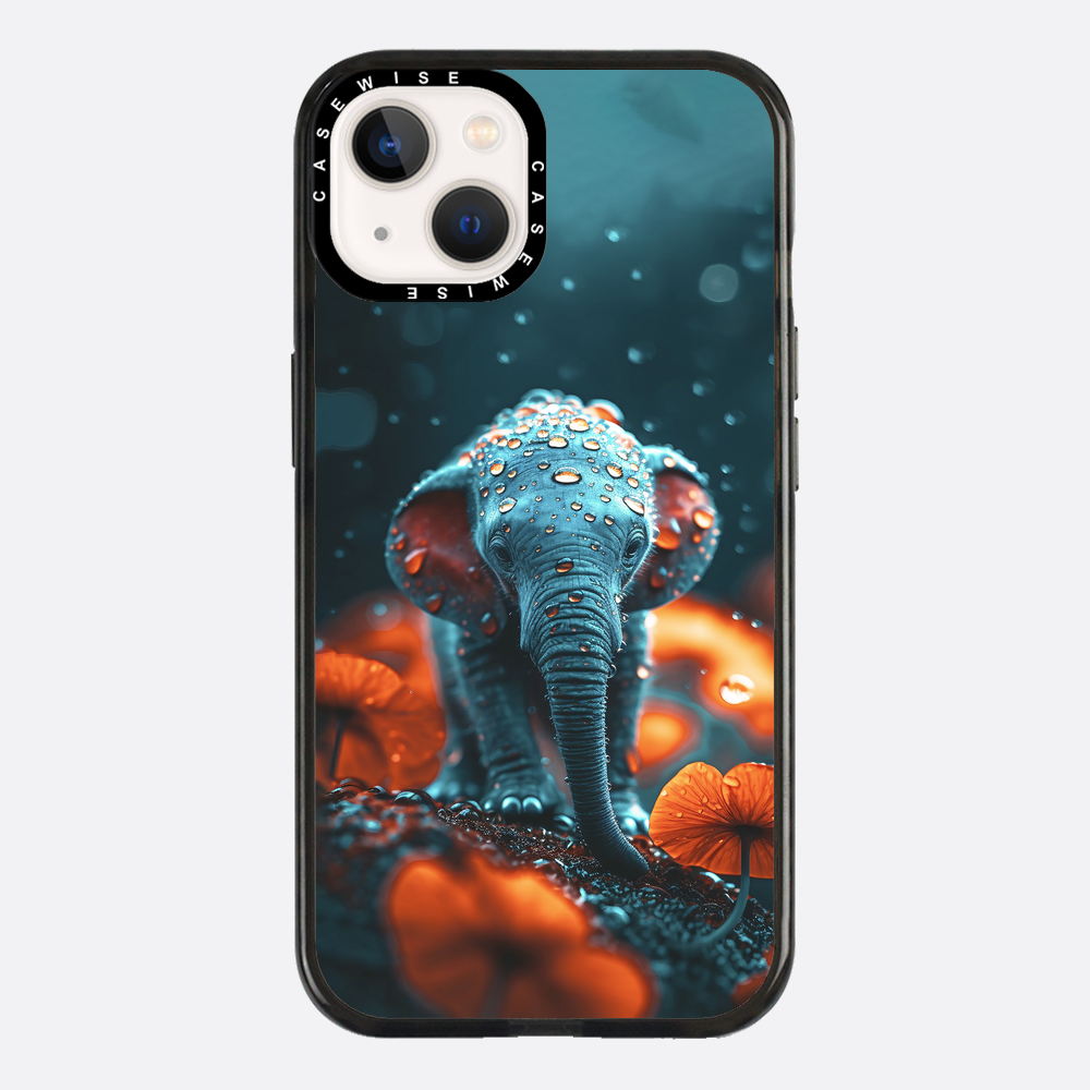 Tiny Baby Elephant Dewdrops - Etui