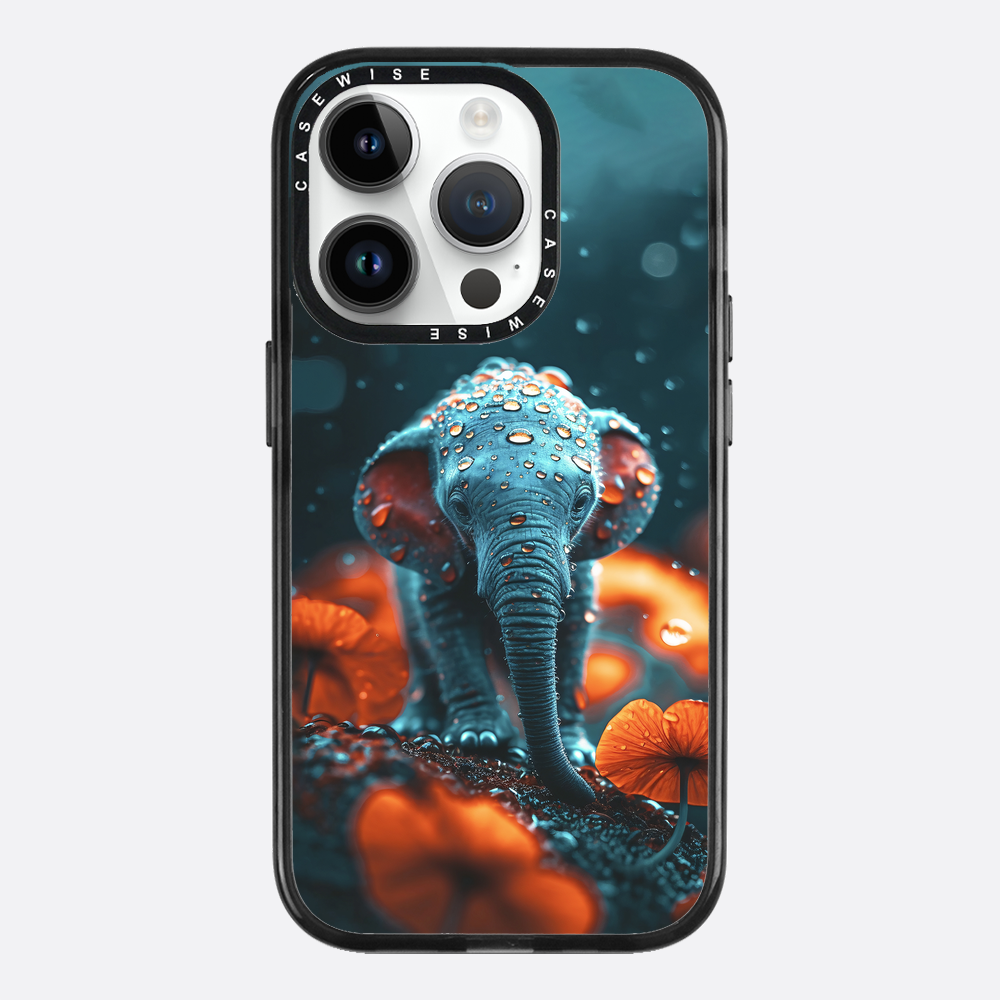 Tiny Baby Elephant Dewdrops - Etui