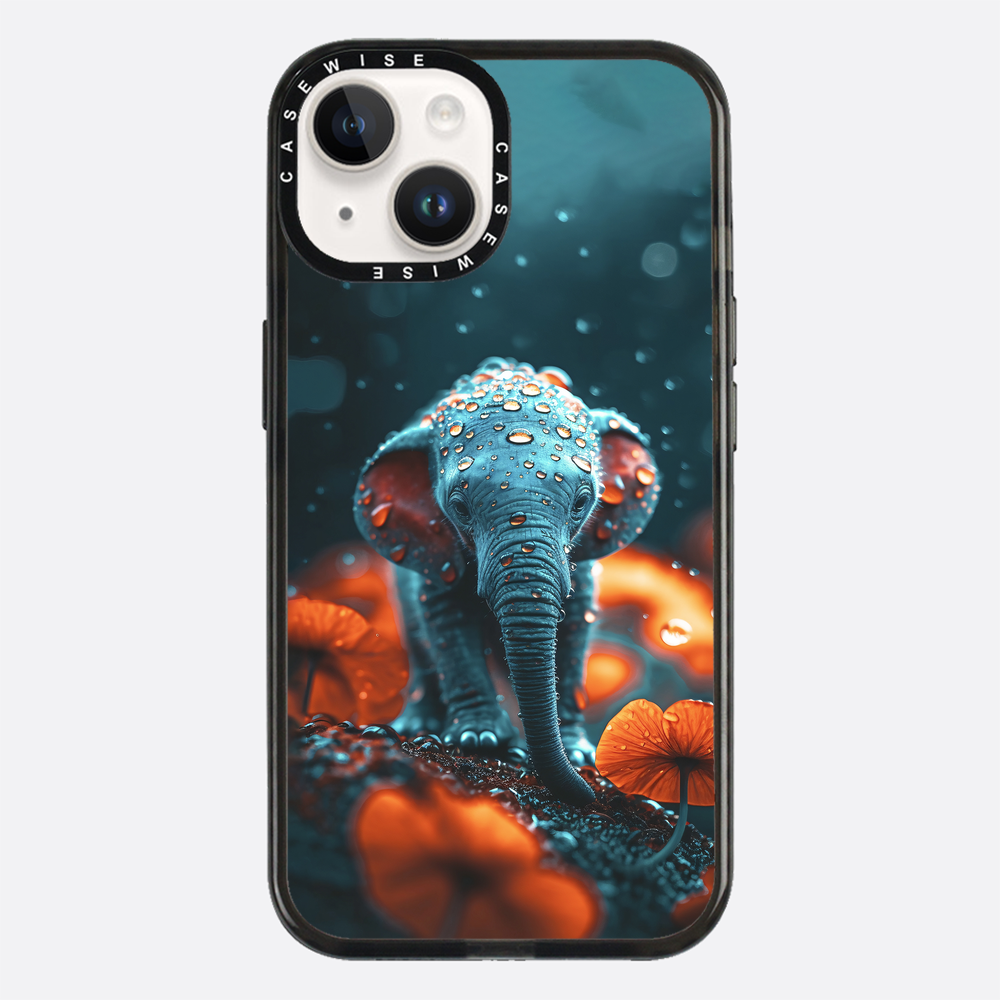 Tiny Baby Elephant Dewdrops - Etui