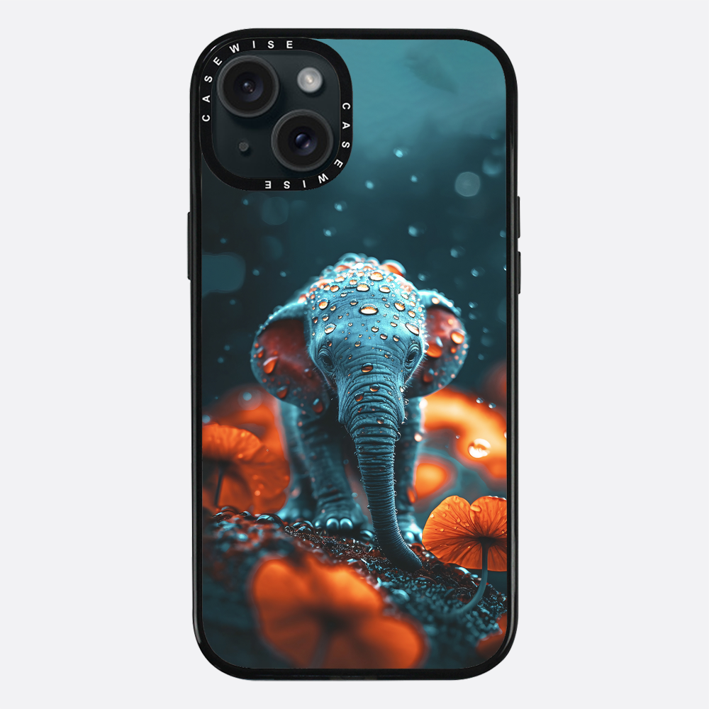 Tiny Baby Elephant Dewdrops - Etui