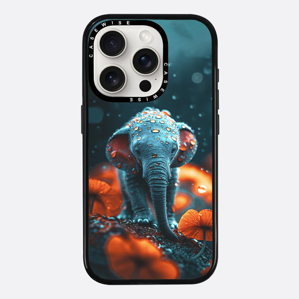 Tiny Baby Elephant Dewdrops - Etui