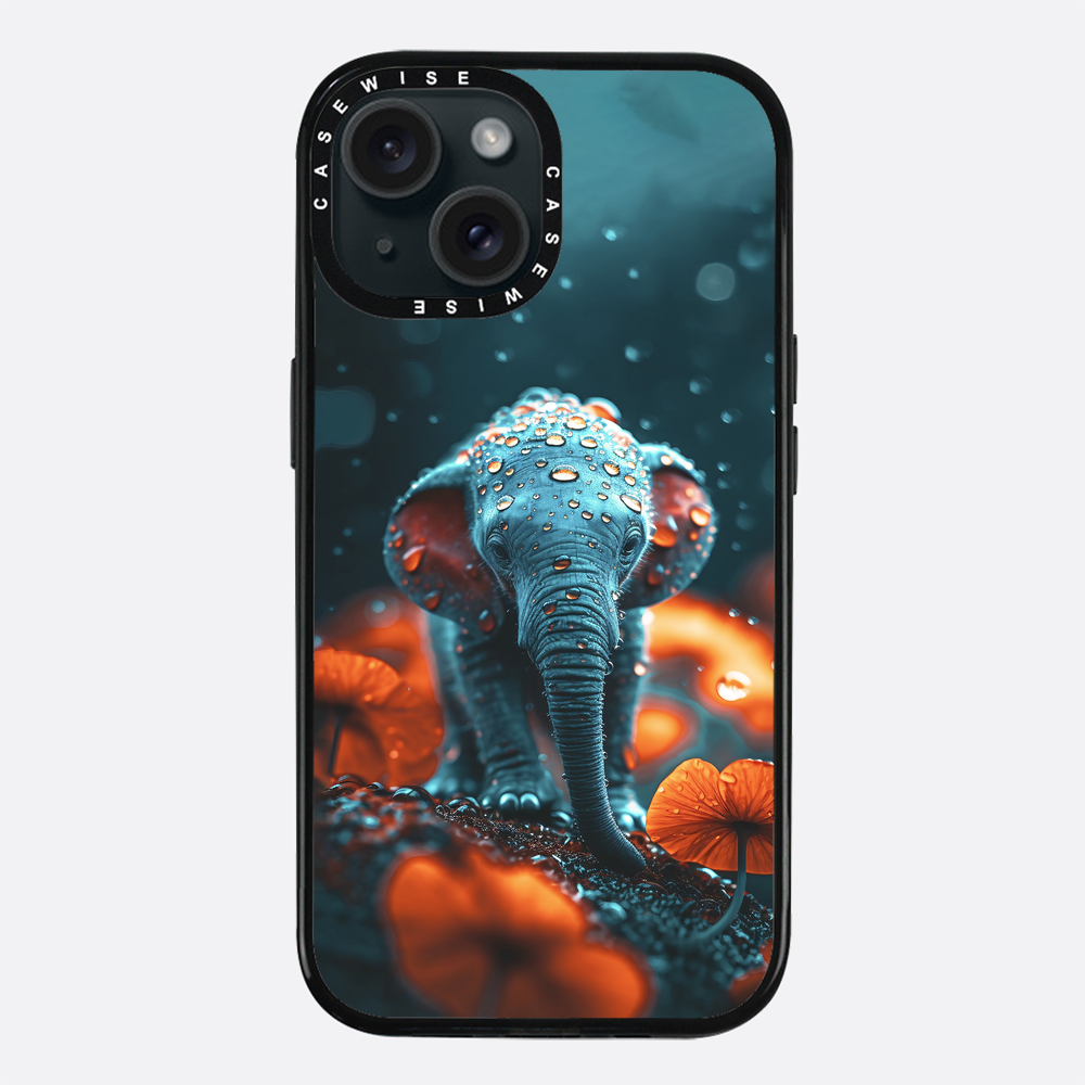 Tiny Baby Elephant Dewdrops - Etui