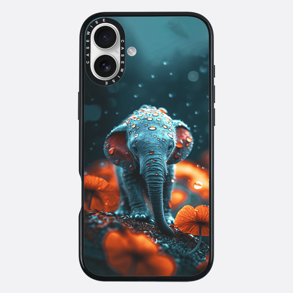 Tiny Baby Elephant Dewdrops - Etui