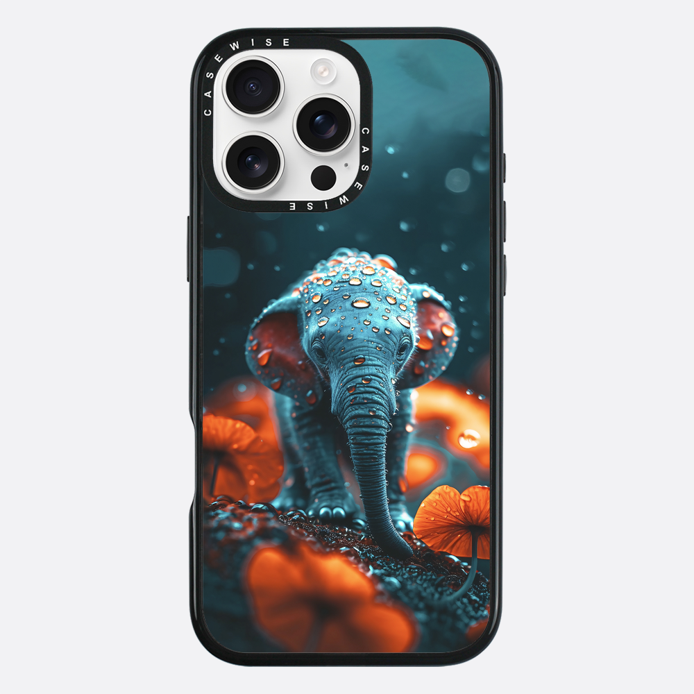Tiny Baby Elephant Dewdrops - Etui