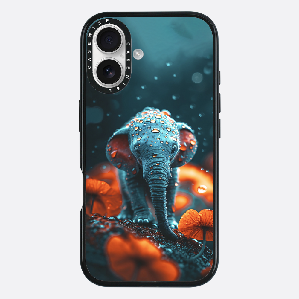 Tiny Baby Elephant Dewdrops - Etui