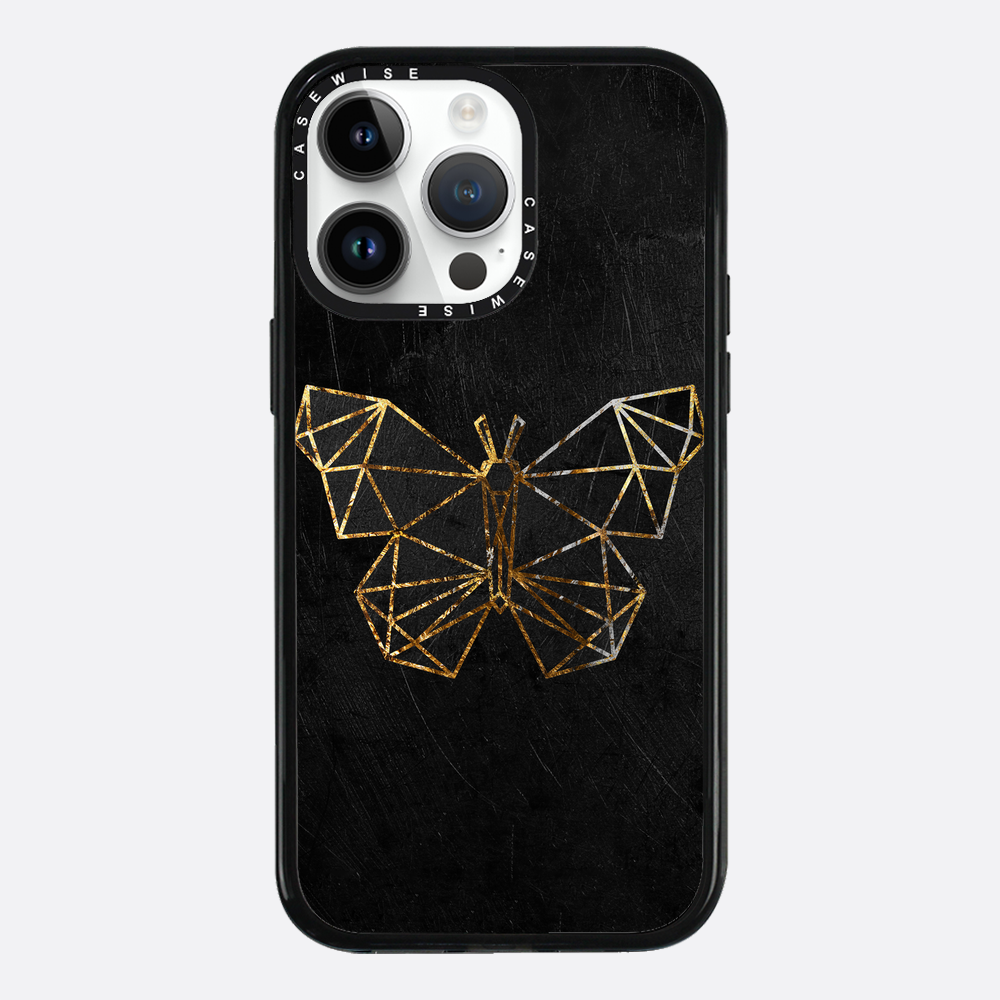gold butterfly - Etui