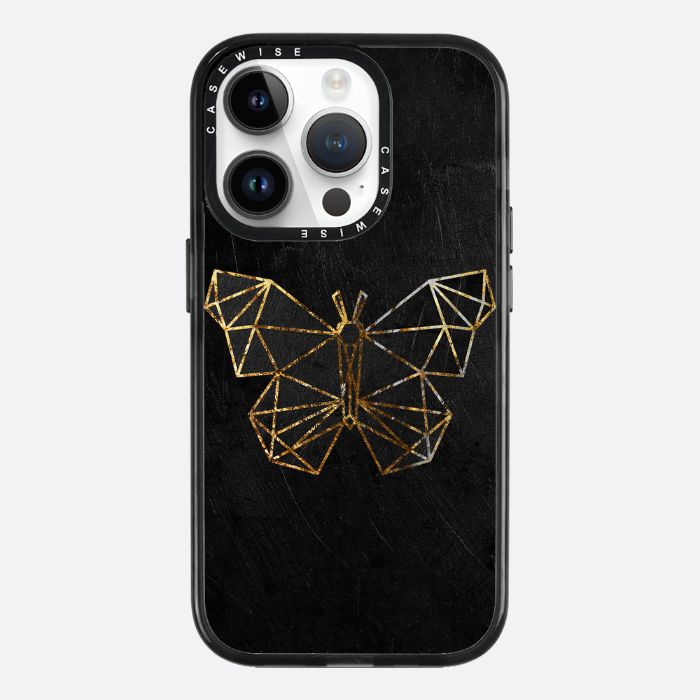 gold butterfly - Etui