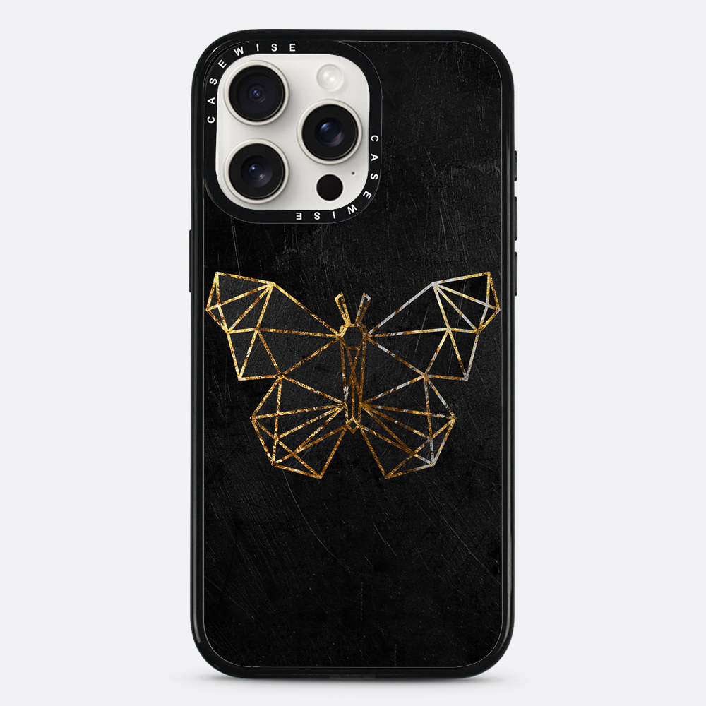 gold butterfly - Etui