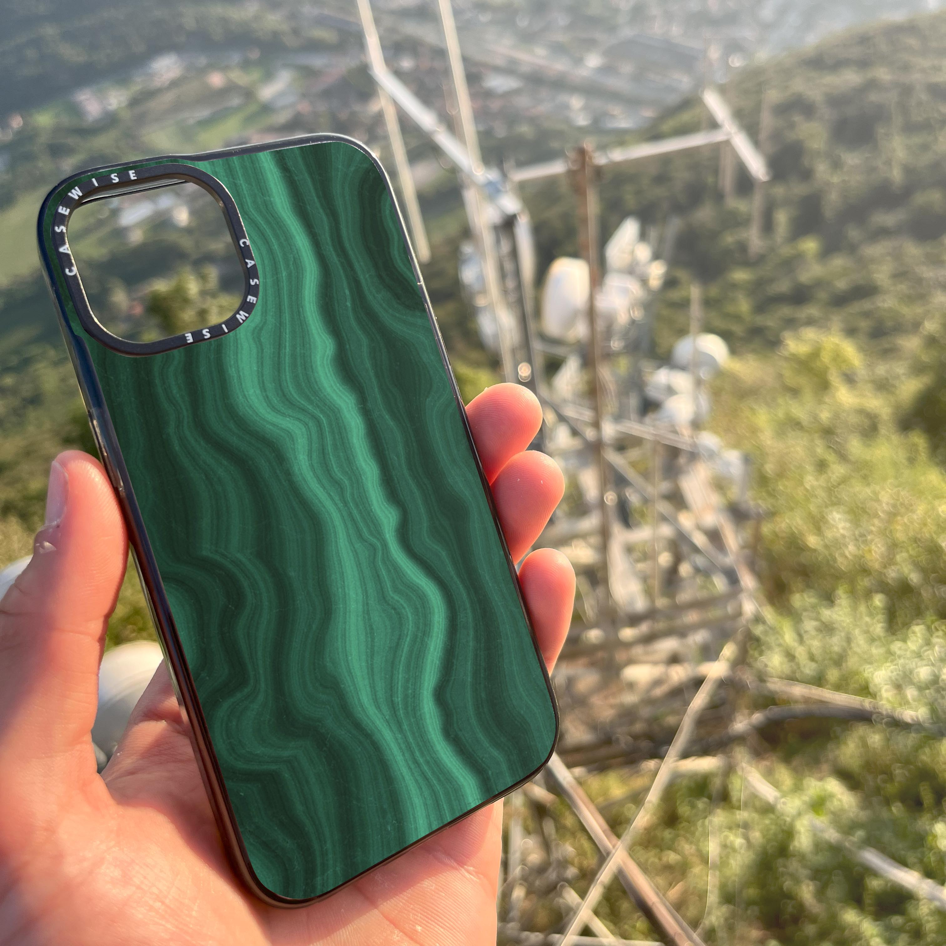 Malachite Texture 04 - Etui