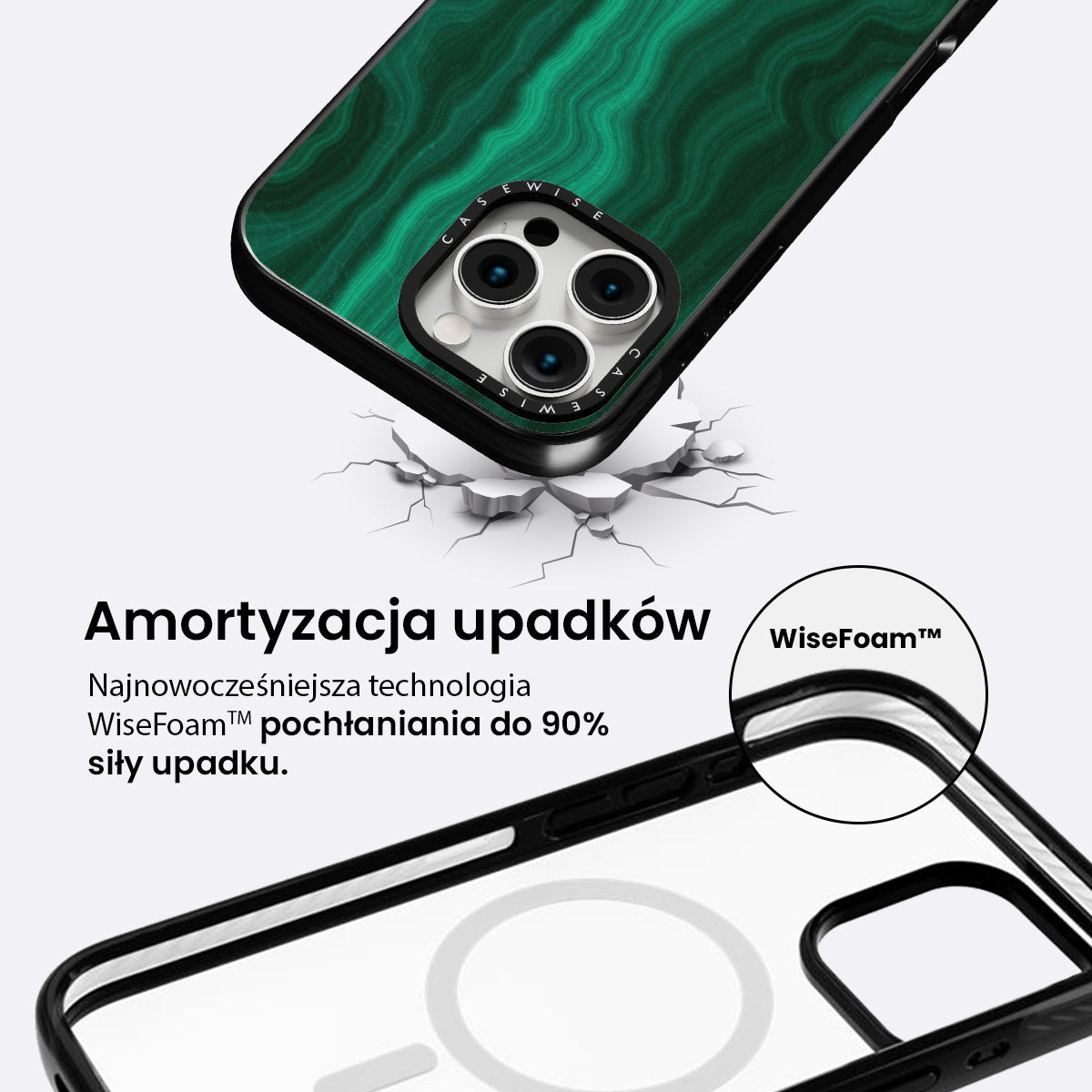 Malachite Texture 04 - Etui