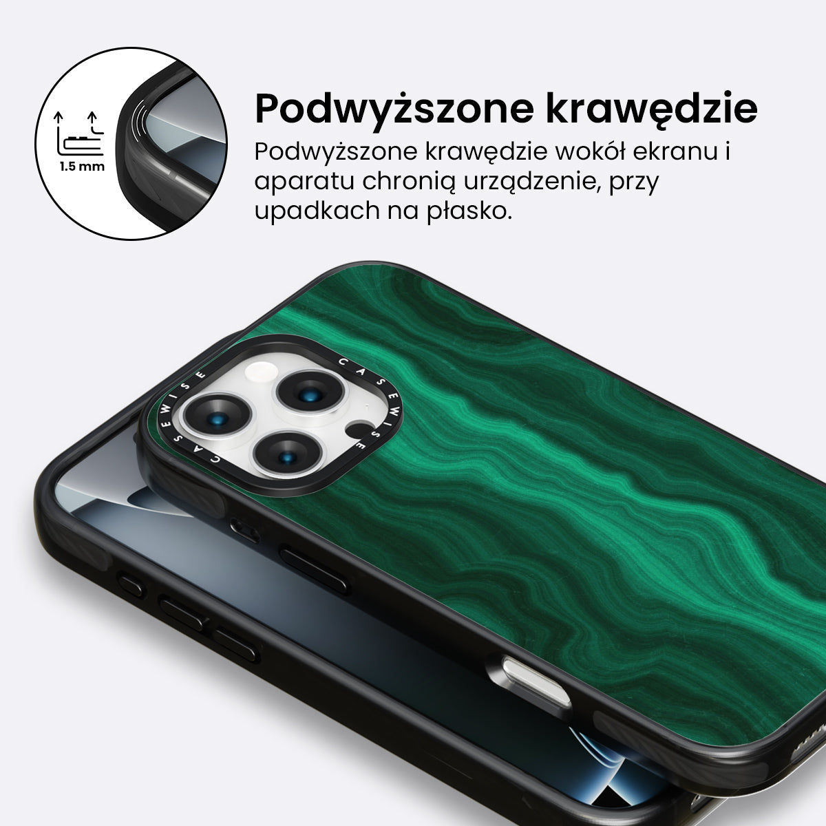 Malachite Texture 04 - Etui