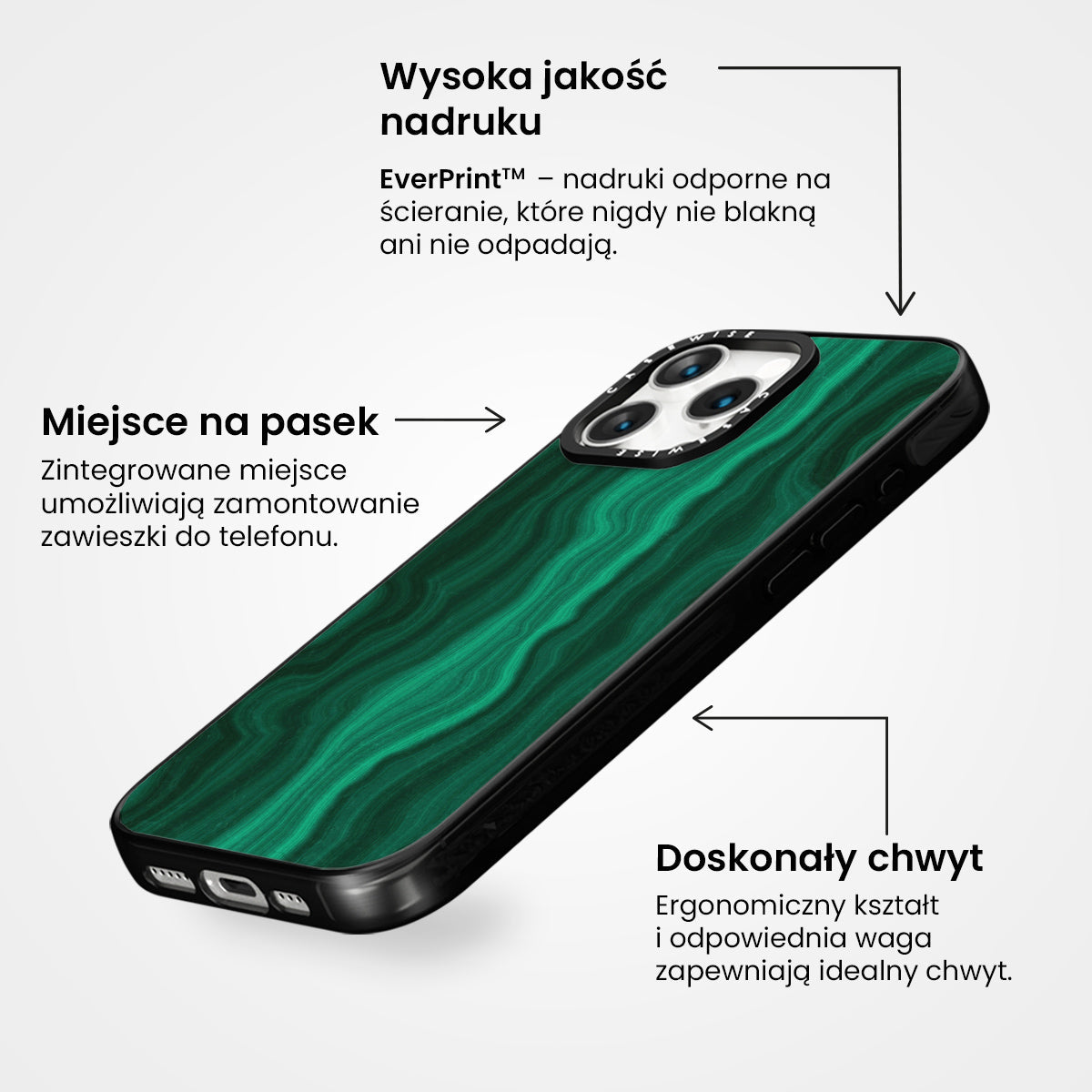 Malachite Texture 04 - Etui