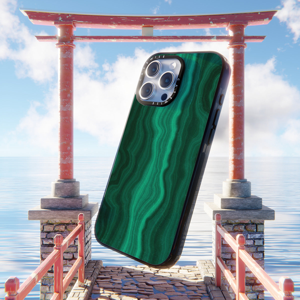Malachite Texture 04 - Etui
