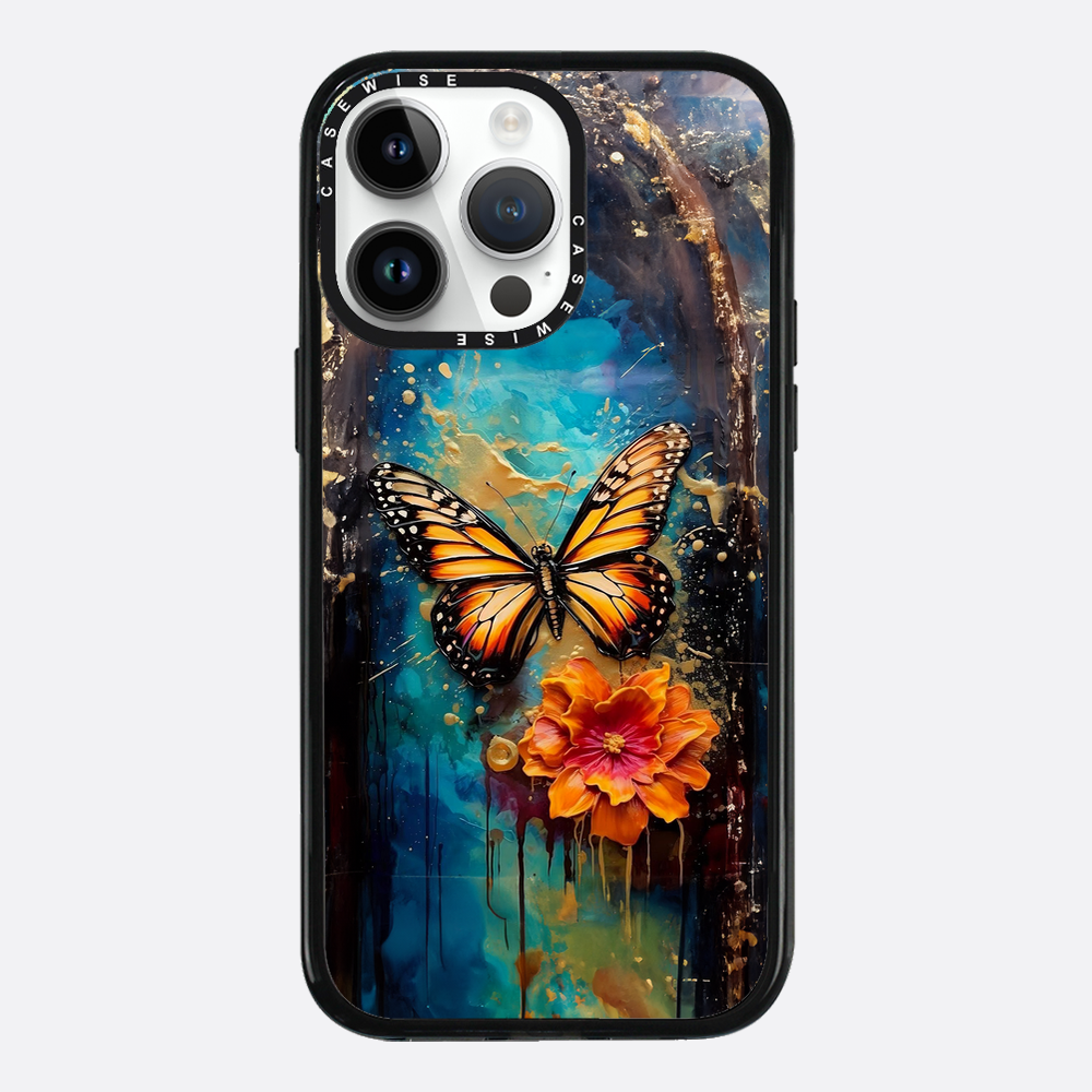 Butterfly Painting - Etui