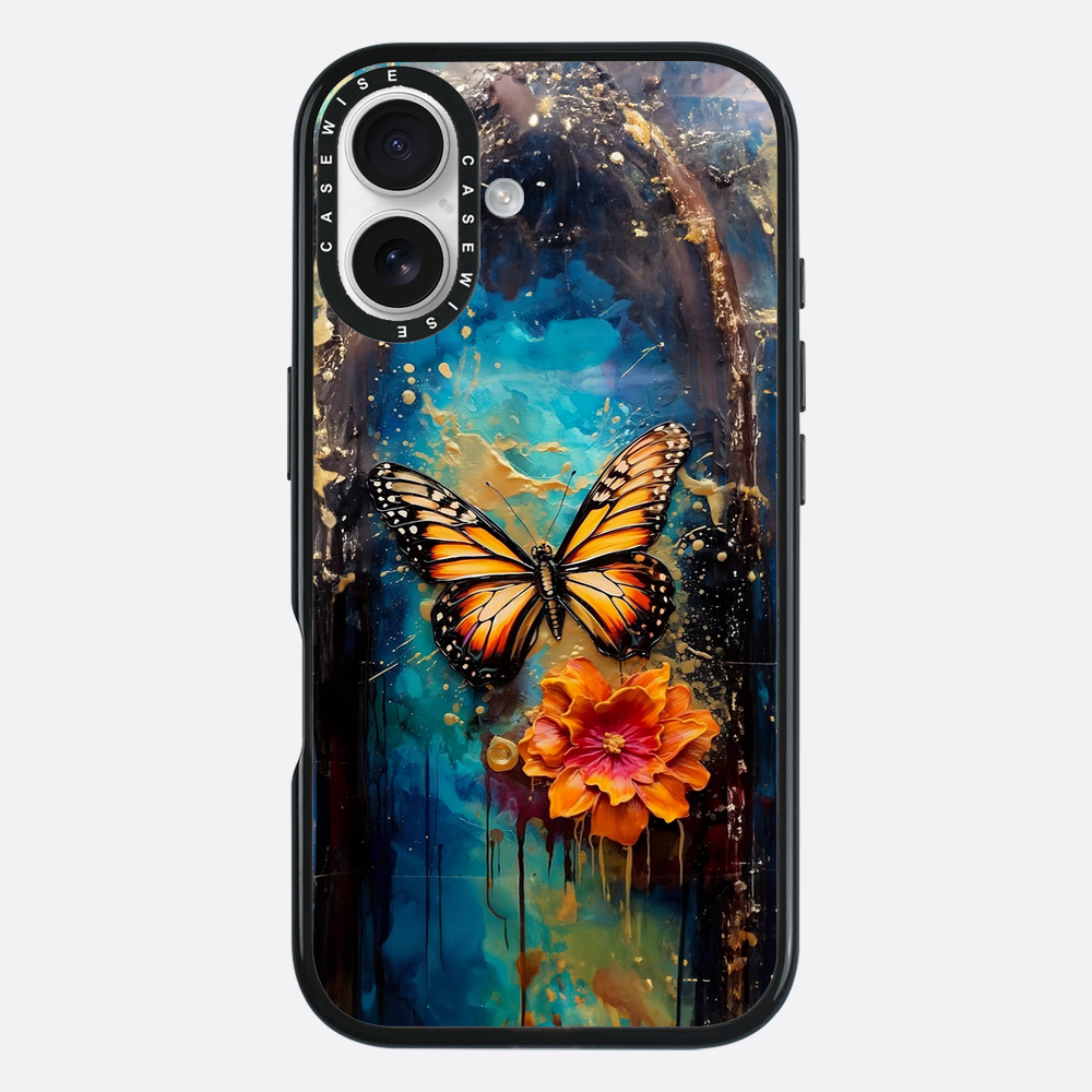 Butterfly Painting - Etui