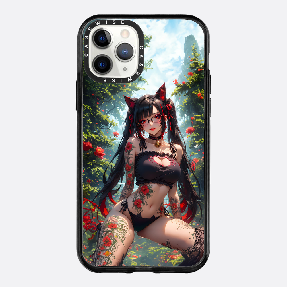 Tropical Roses Girl - Etui