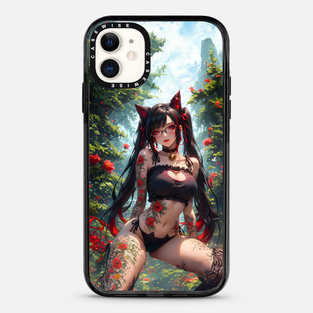 Tropical Roses Girl - Etui