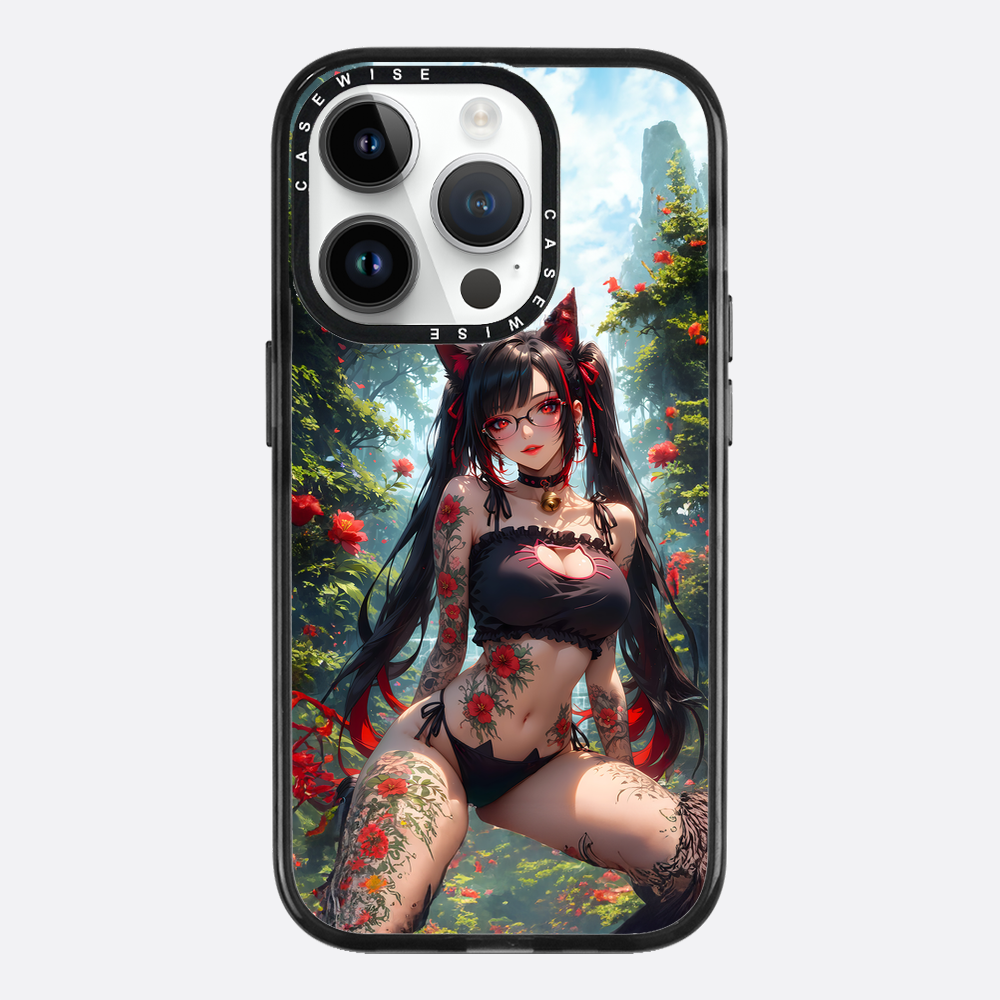 Tropical Roses Girl - Etui
