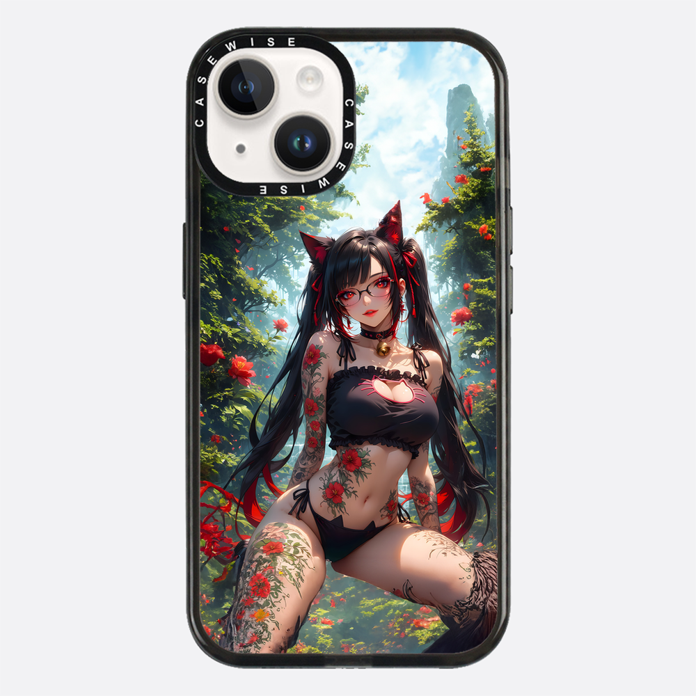 Tropical Roses Girl - Etui