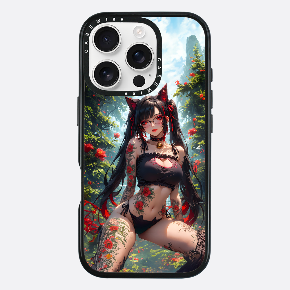 Tropical Roses Girl - Etui