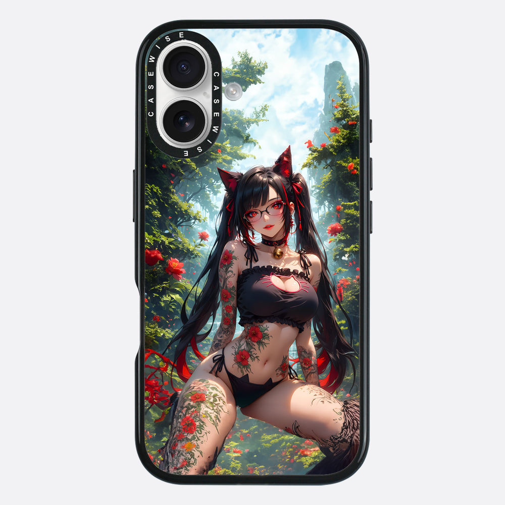 Tropical Roses Girl - Etui