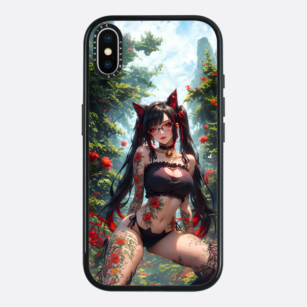 Tropical Roses Girl - Etui