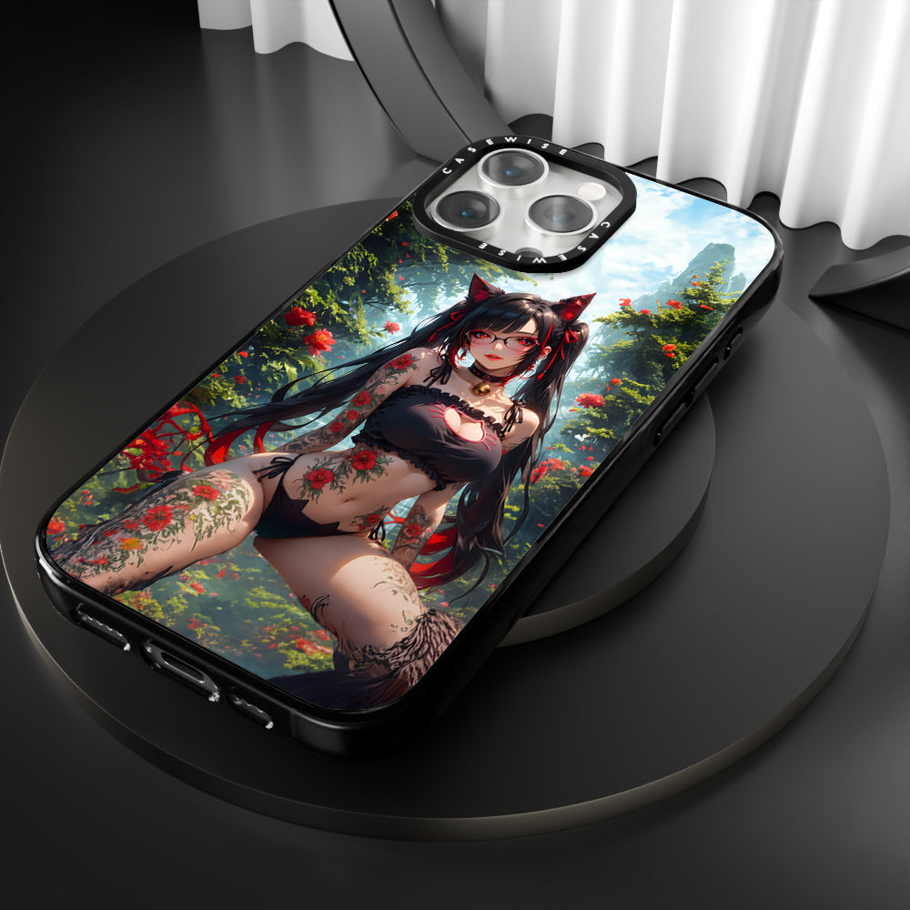 Tropical Roses Girl - Etui