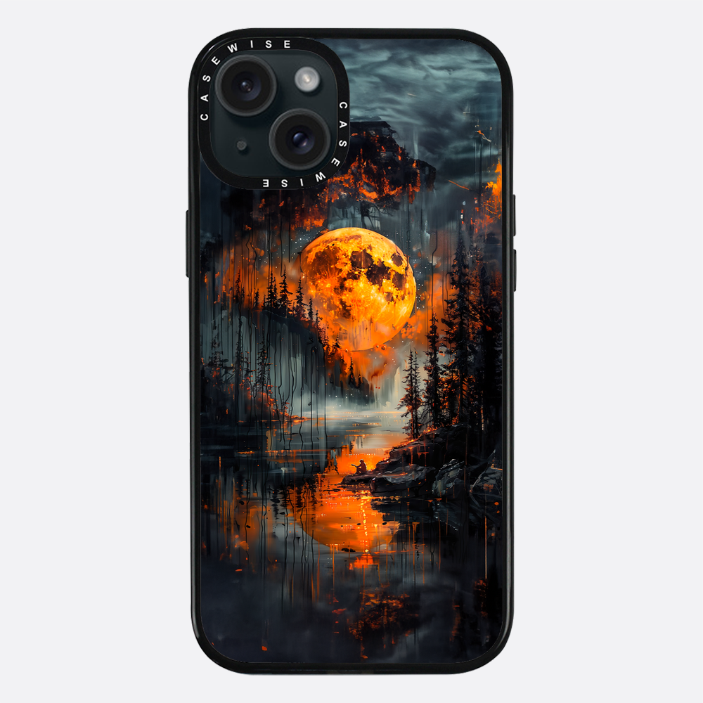 Orange Misty Forest - Etui