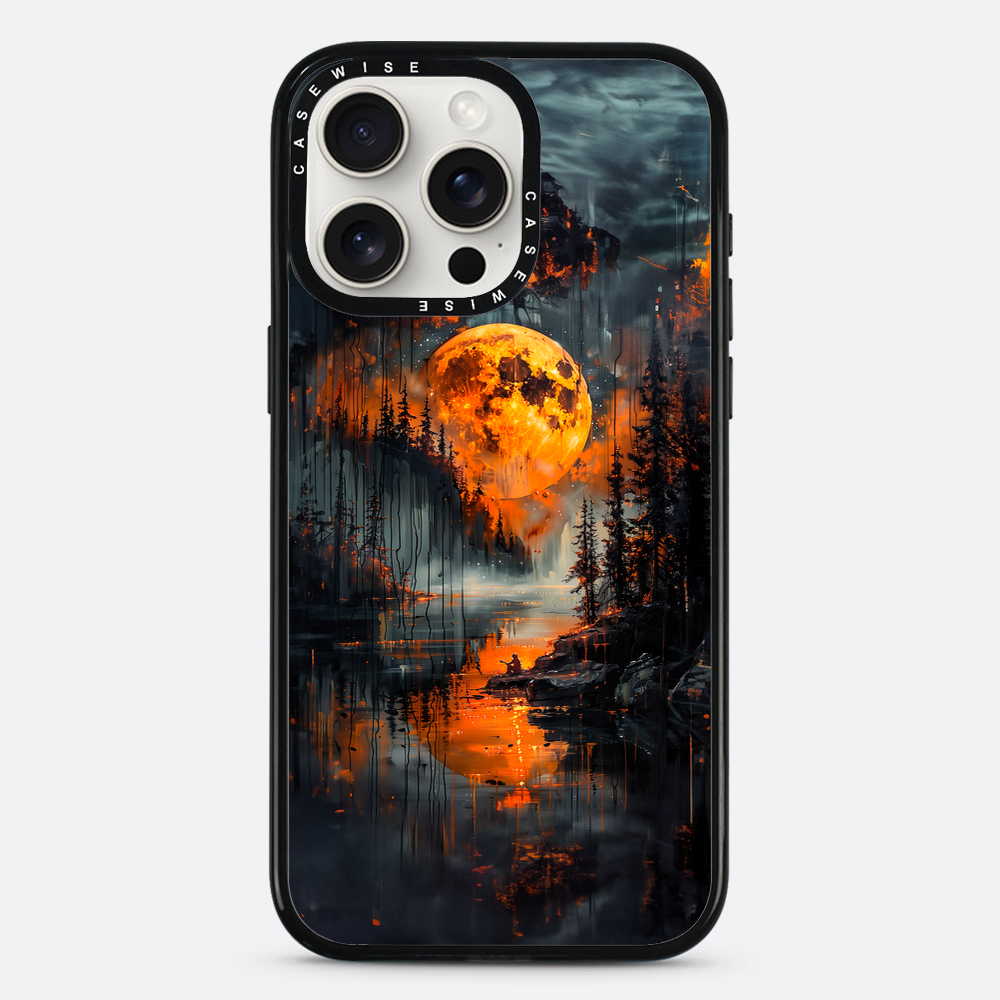 Orange Misty Forest - Etui