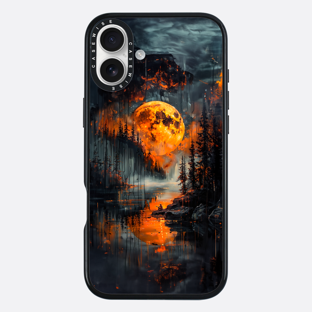 Orange Misty Forest - Etui