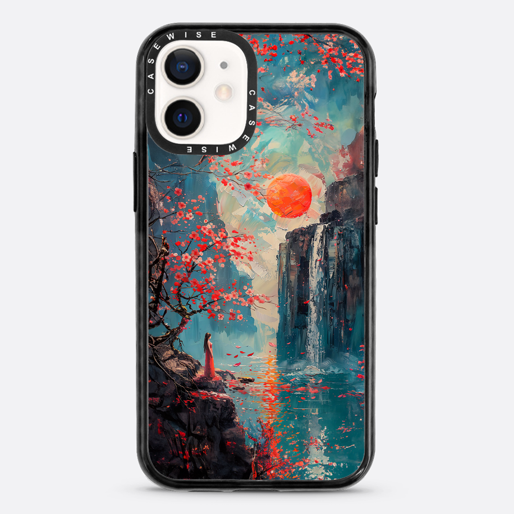 Japanese Waterfall Lady - Etui