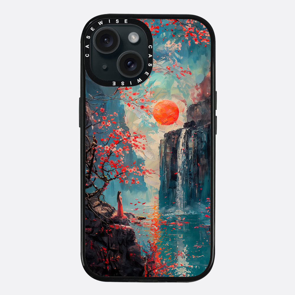 Japanese Waterfall Lady - Etui