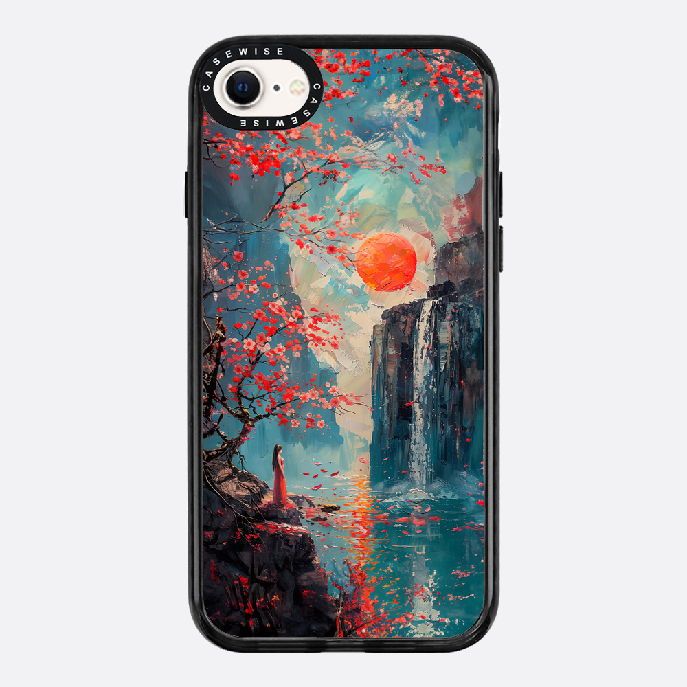 Japanese Waterfall Lady - Etui