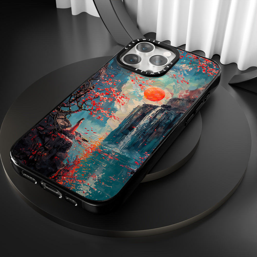 Japanese Waterfall Lady - Etui