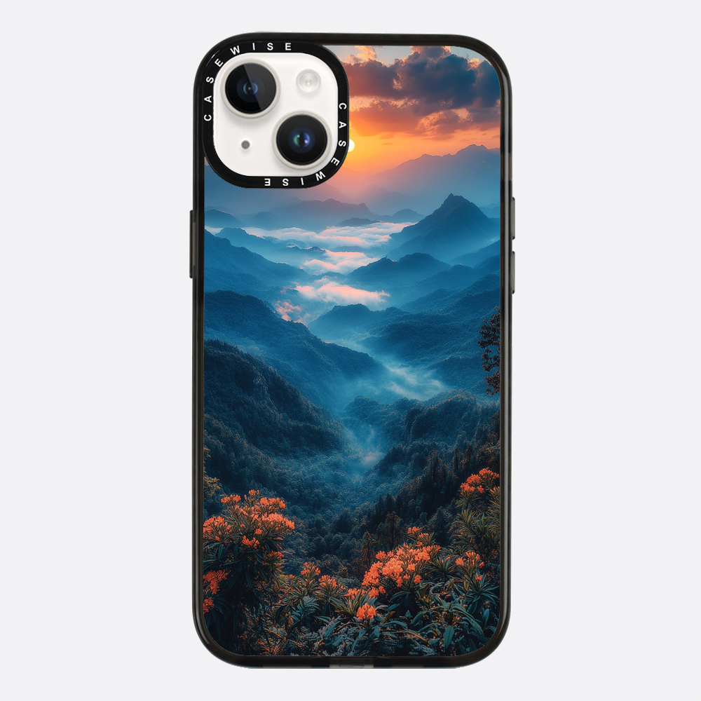 Mountain Sunset - Etui