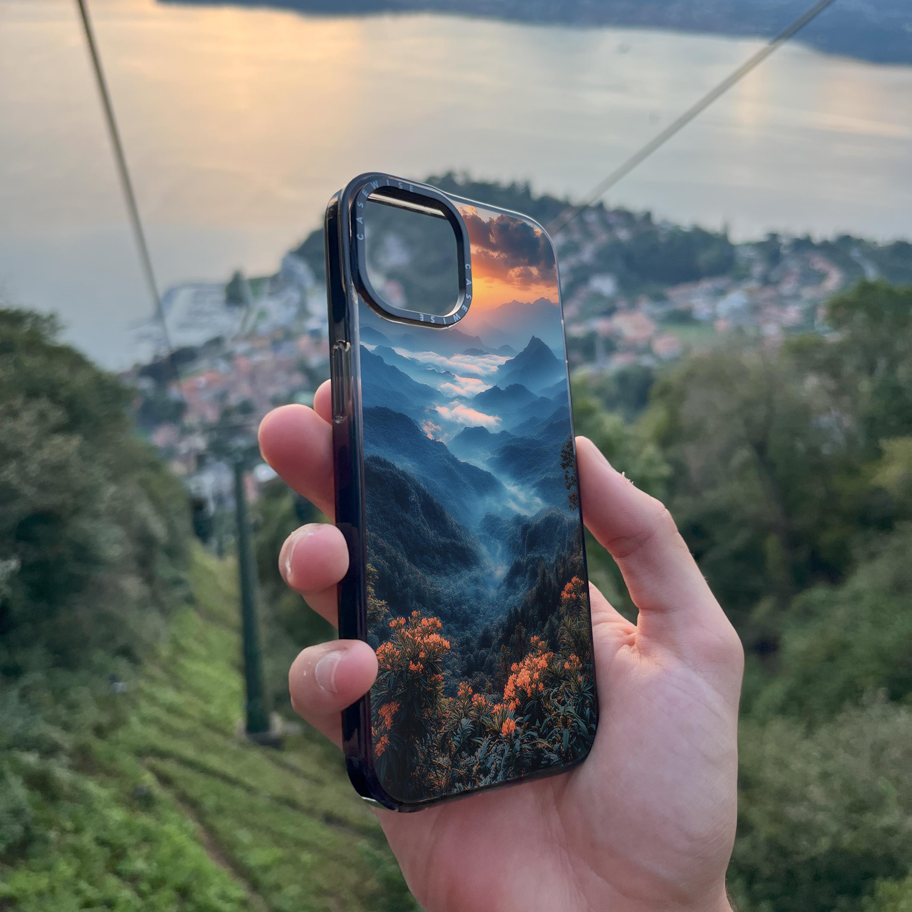 Mountain Sunset - Etui