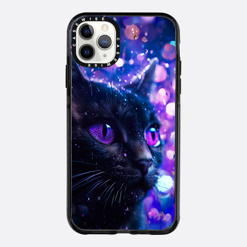 Purple Night Cat - Etui