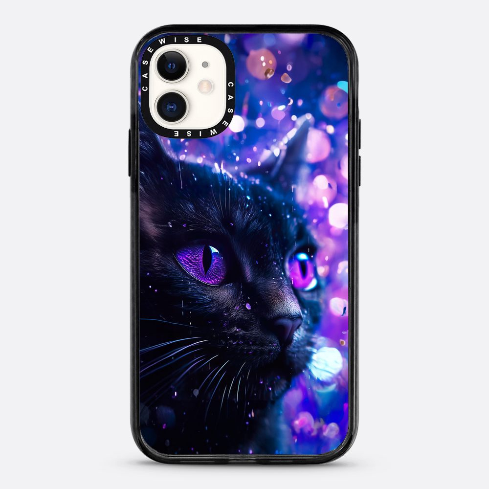 Purple Night Cat - Etui
